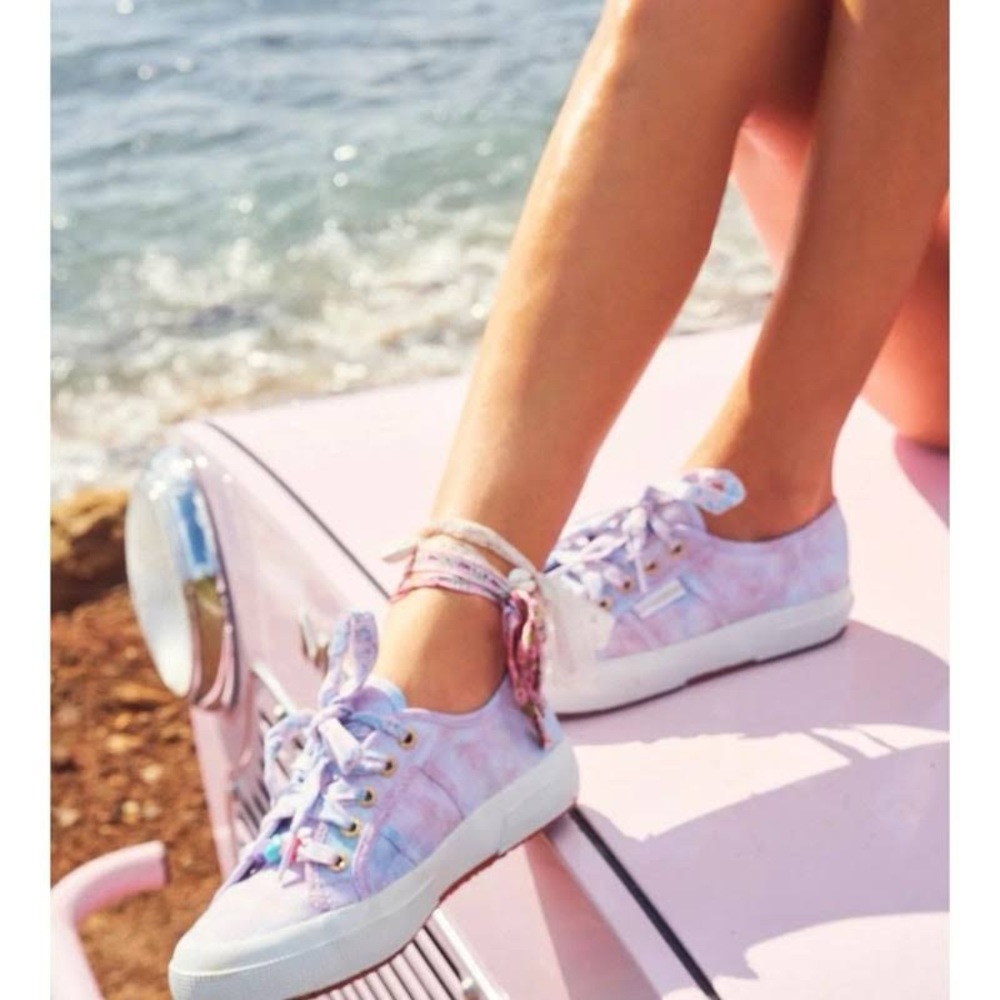 Superga x Loveshackfancy Cotton Candy Sneakers